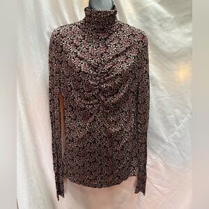 Isabel etoile Marant truey Patterned Long Sleeve Top